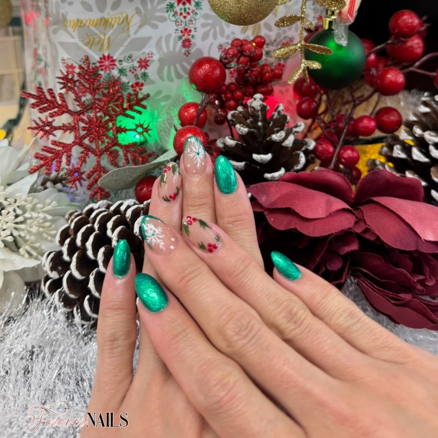 Christmas Nails at Forever Nails